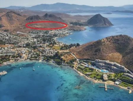 Geeignetes Grundstück Für Große Projekte Zum Verkauf Mit 110000M2 Wohnbebauung In Der Nähe Des Meeres In Bodrum Akyarlar