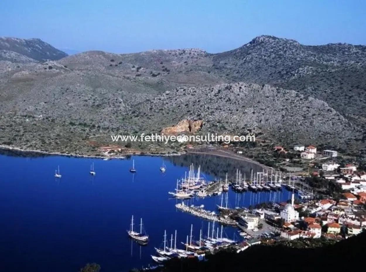 2600 M2 Land Suitable For Investment Marmaris-Bozburun Bay