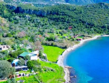 Marmaris Söğüt Village 378M2 Suitable For Investment By The Sea 378M2 Field For Sale