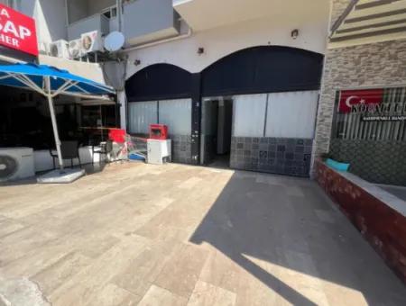 Shop For Sale 90M2 On The Main Street In The Center Of Armutalan, Marmaris